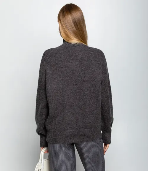 Свитер #КТ2587 (1), тёмно-серый