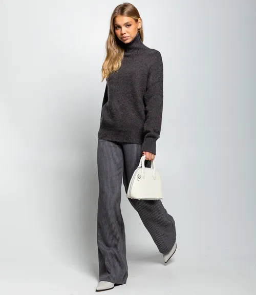 Свитер #КТ2587 (1), тёмно-серый