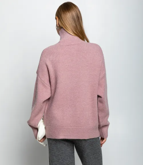 Свитер #КТ2587 (1), пыльная роза