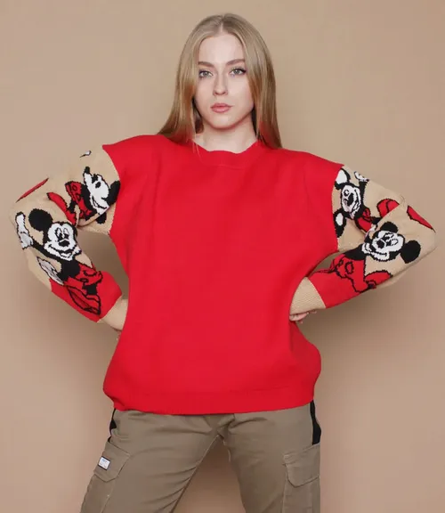 красный