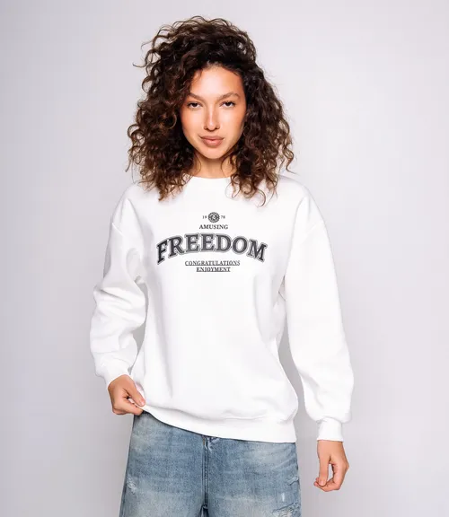 Свитшот #КТ9209 (1), белый