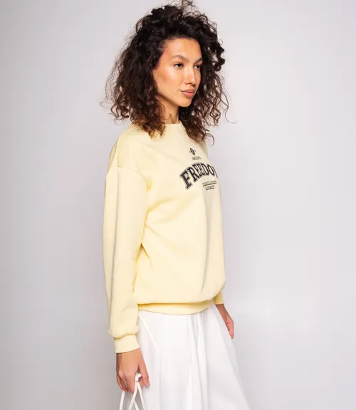 Свитшот #КТ9209 (1), жёлтый