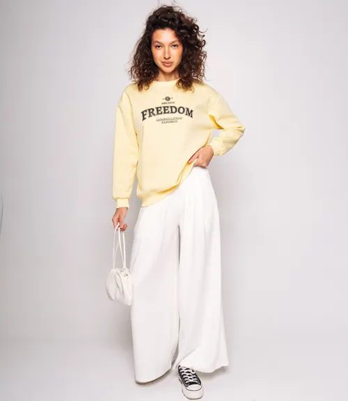 Свитшот #КТ9209 (1), жёлтый