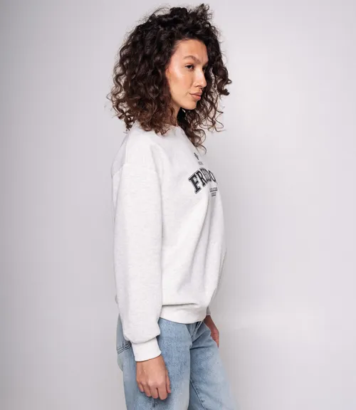 Свитшот #КТ9209 (1), светло-серый меланж