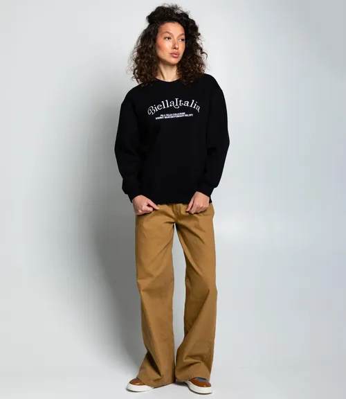 Свитшот #КТ1709, чёрный 