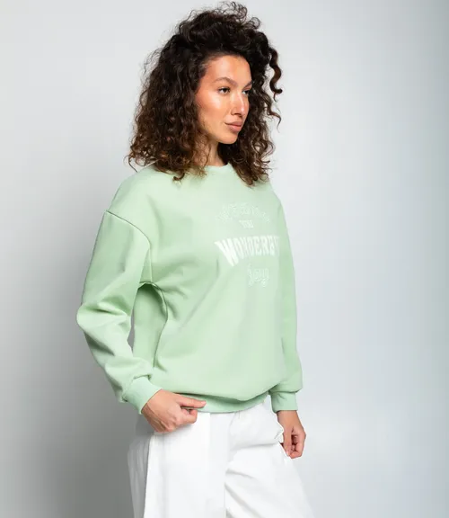 Свитшот #КТ2006 (7), мята 