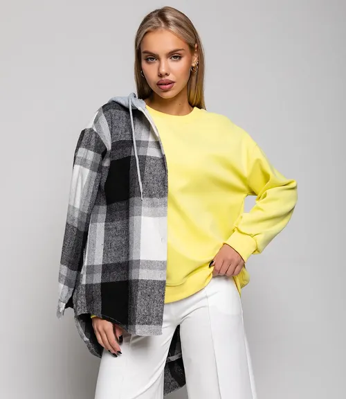 Свитшот #КТF003, лайм