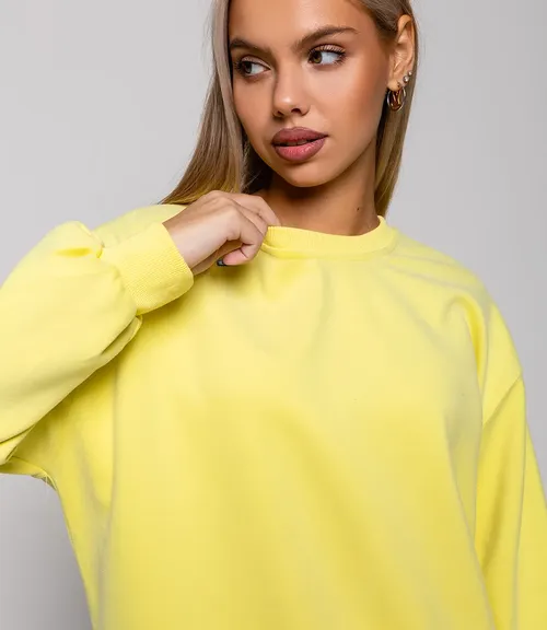 Свитшот #КТF003, лайм