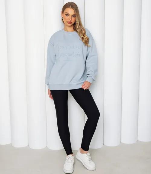 Свитшот #КТ2008 (2), голубой