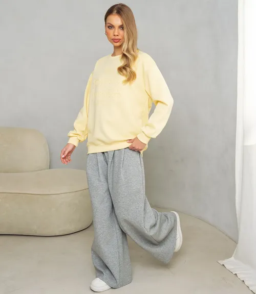 Свитшот #КТ2008 (2), жёлтый