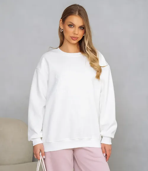 Свитшот #КТ2008 (2), белый