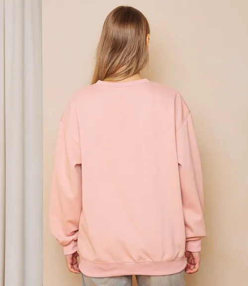 Свитшот #КТ2008 (2), пудровый