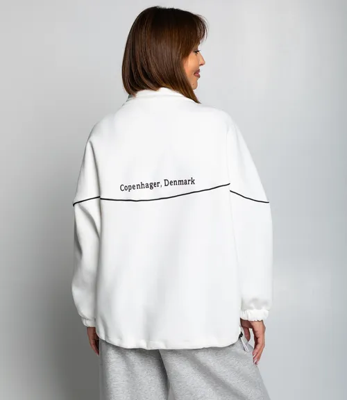 Толстовка #КТ607 (6), белый