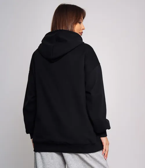 Худи #КТ3628 (1), чёрный