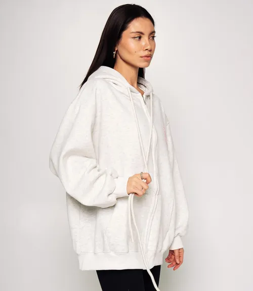 Толстовка #КТ001 (13), светло-серый меланж