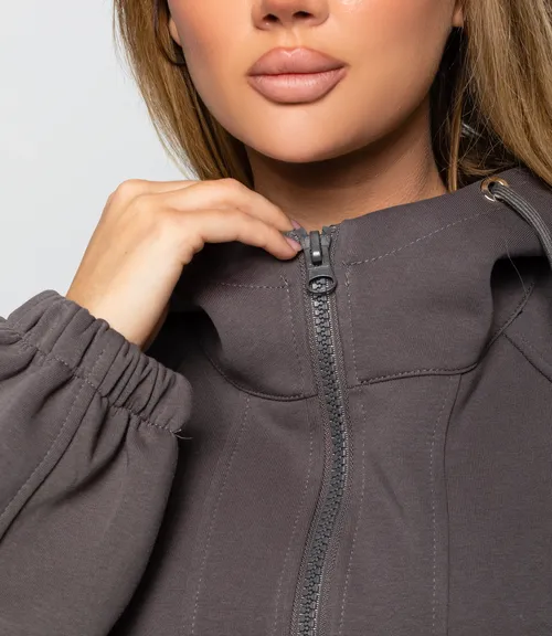 Толстовка #КТ5993, графит