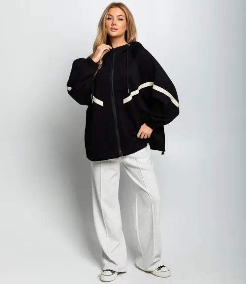 Толстовка #КТ5993, чёрный