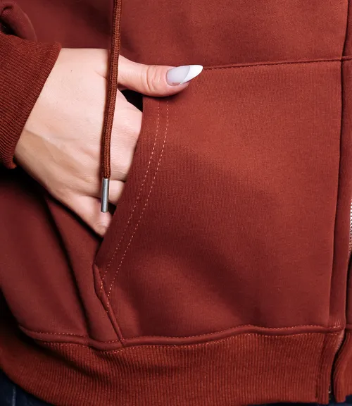 Толстовка #КТ900 (1), терракотовый