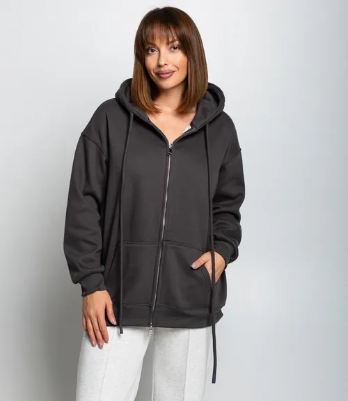 Толстовка #КТ8813 (9), графит