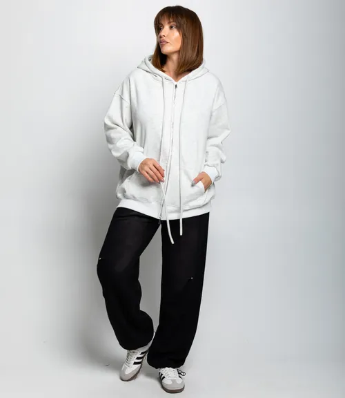 Толстовка #КТ8813 (9), светло-серый меланж