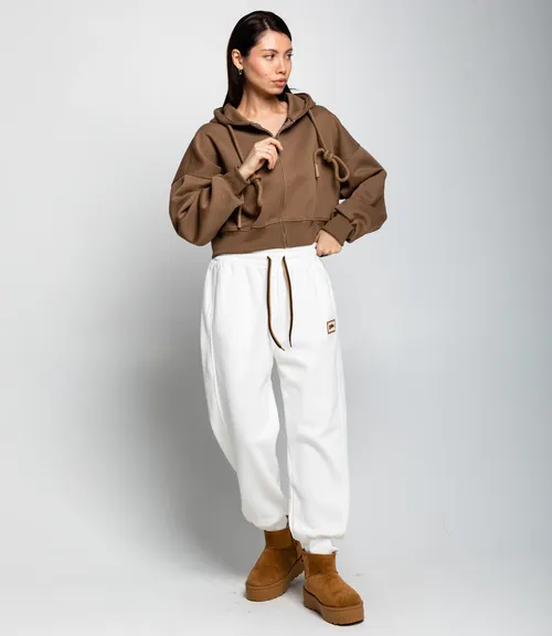 Толстовка #КТ5989, коричневый