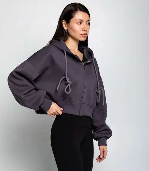 Толстовка #КТ5989, графит