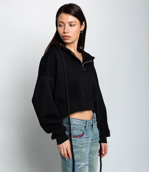 Толстовка #КТ5989, чёрный