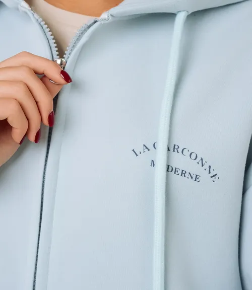 Толстовка #КТ453 (1), голубой