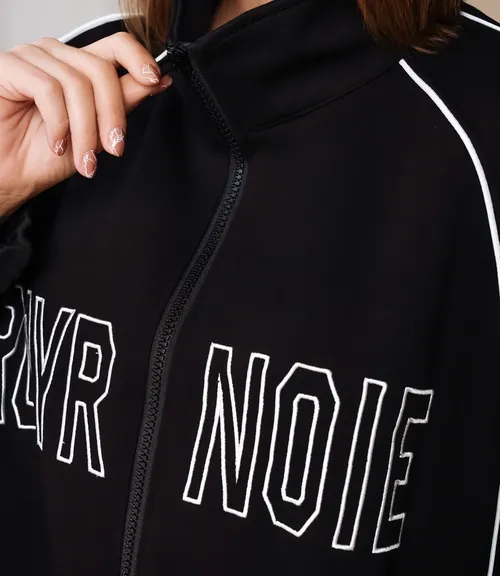 Толстовка #КТ536, чёрный