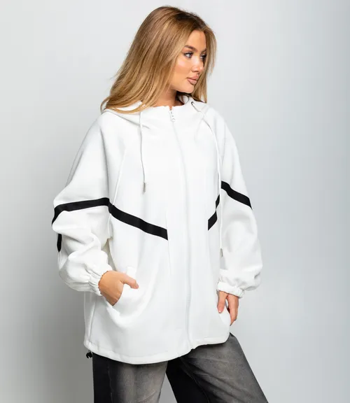 Толстовка #КТ5993, белый