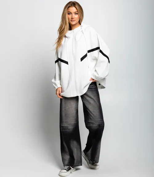 Толстовка #КТ5993, белый