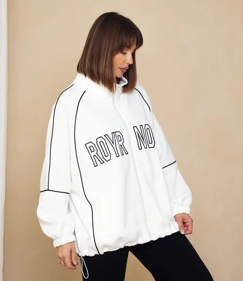 Толстовка #КТ536, белый