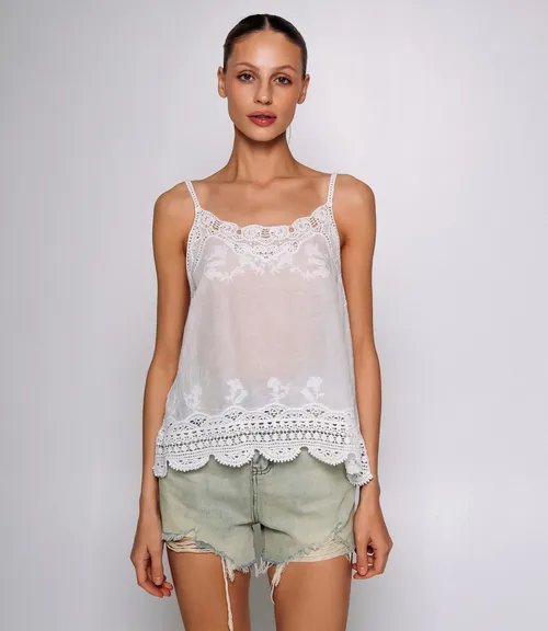 Топ #КТ910 (3), белый