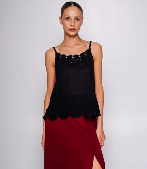 Топ #КТ910 (3), чёрный