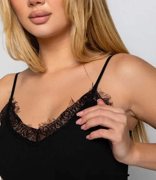 Топ #КТ8159, чёрный