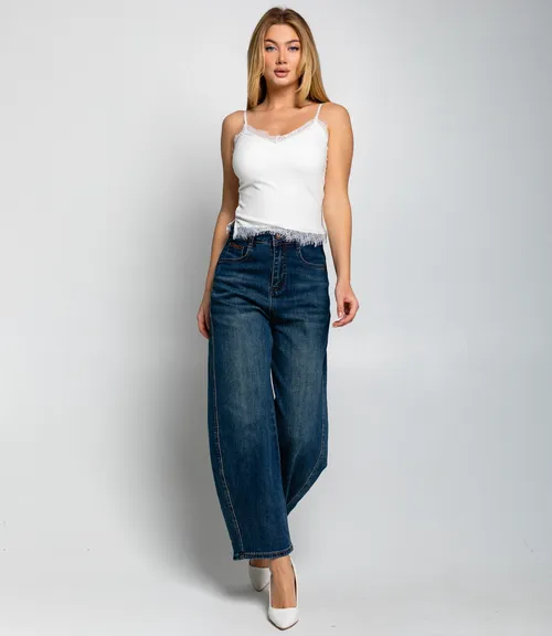 Топ #КТ8159, белый