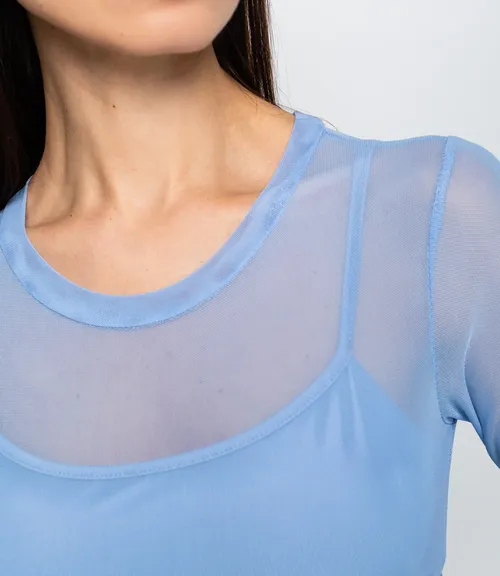 Топ #КТ202 (12), голубой