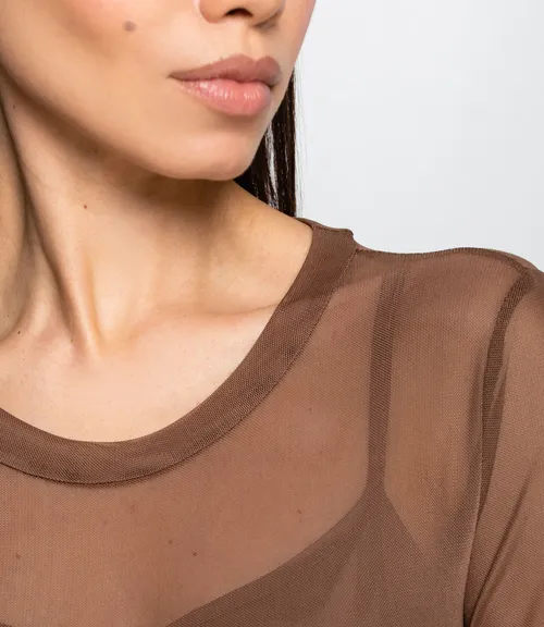 Топ #КТ202 (12), шоколадный