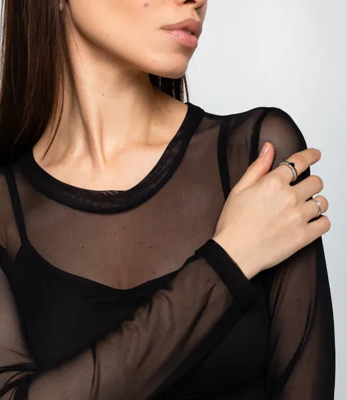 Топ #КТ202 (12), чёрный