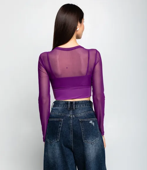 Топ #КТ202 (12), фиолетовый