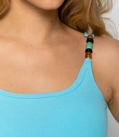 Топ #КТ948, голубой