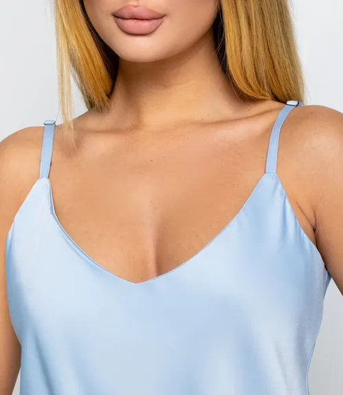 Топ #ОКТ025001, голубой