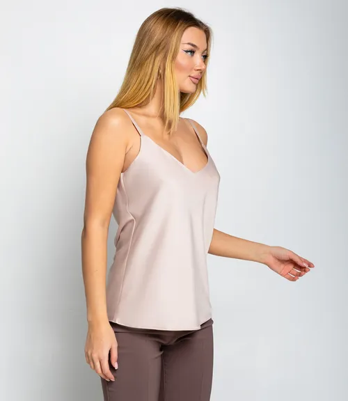 Топ #ОКТ025001, бежевый