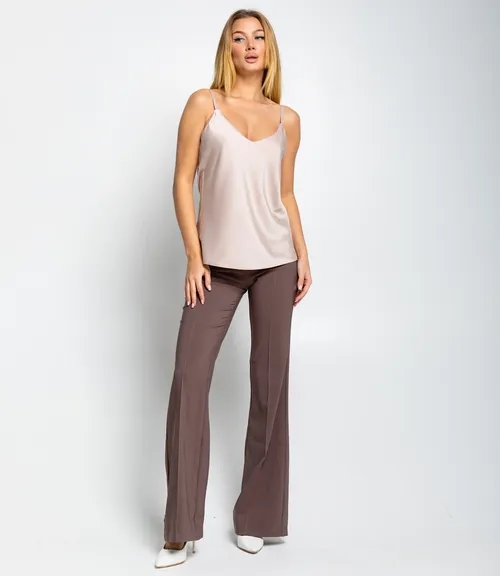 Топ #ОКТ025001, бежевый