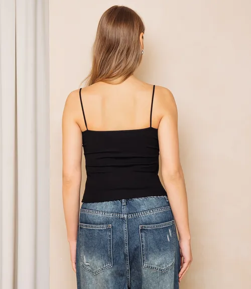 Топ #КТ55567, чёрный