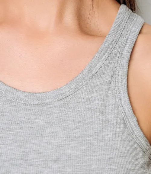 Топ #КТ2705, серый