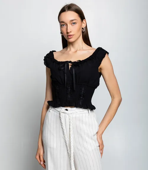 Топ #КТ8100 (2), чёрный