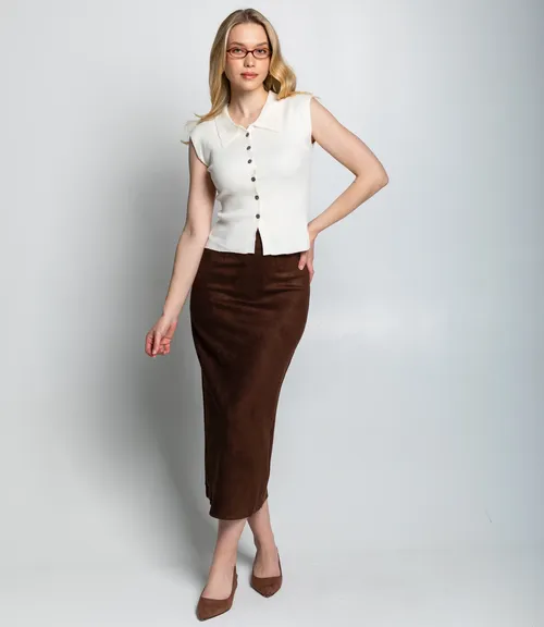 Топ #КТ060 (1), кремовый