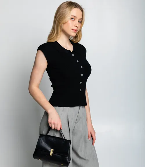 Топ #КТ060 (1), чёрный