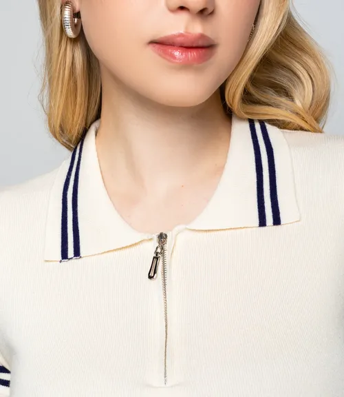 Футболка #КТ8168, кремовый